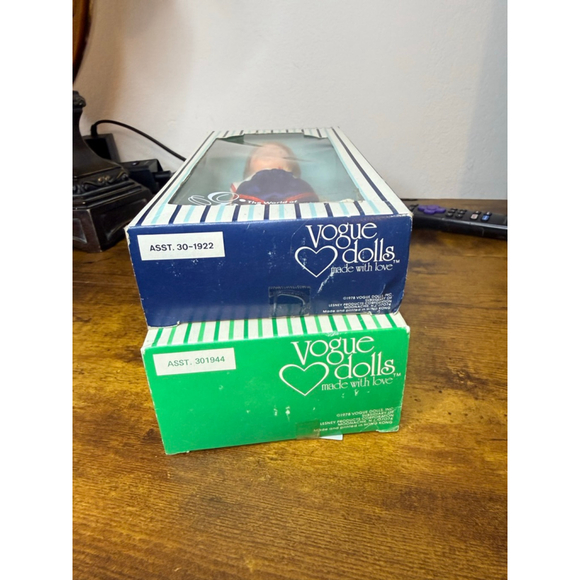 Vintage Ginny Dolls 2. 1978 one blonde one brown. Brand new in box - Picture 9 of 12